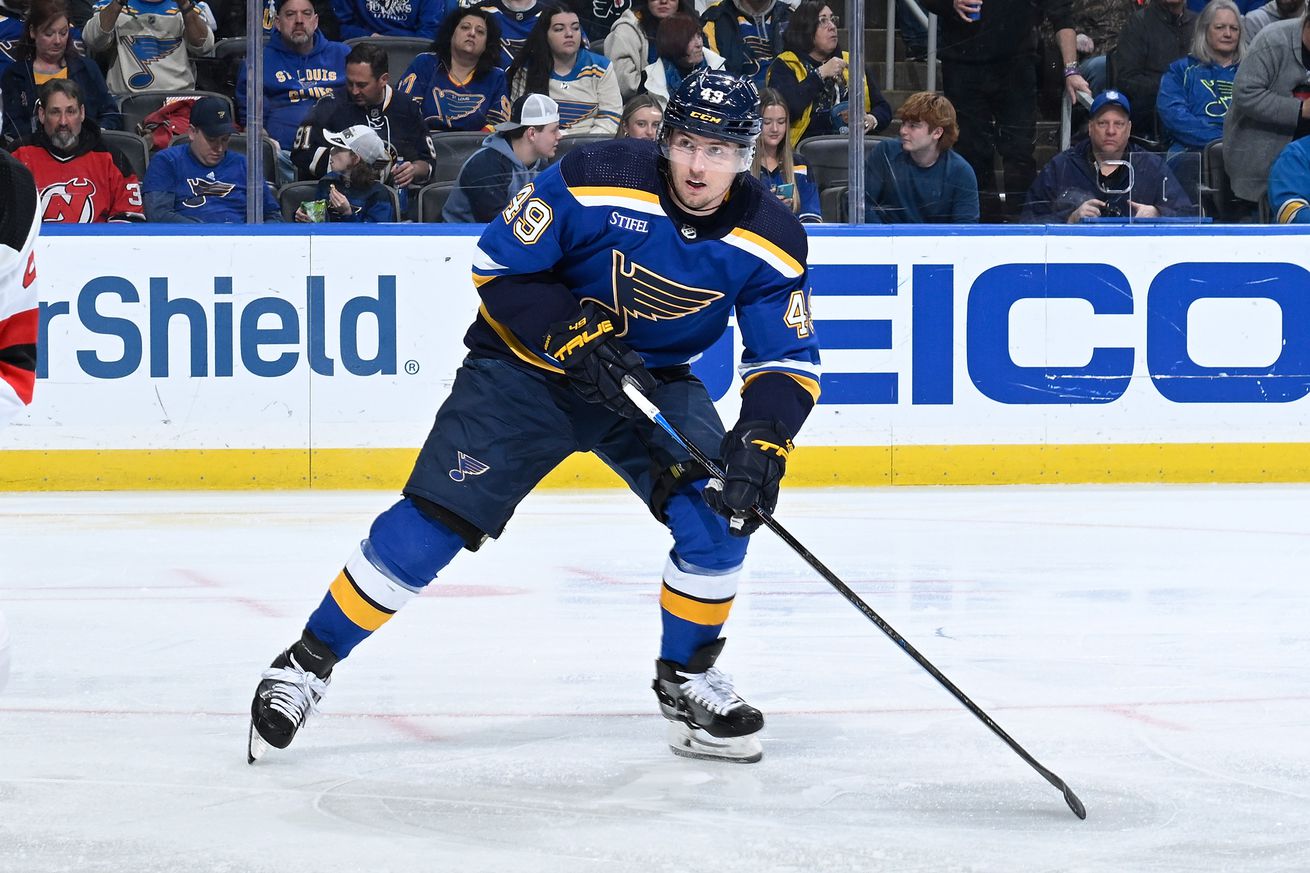 New Jersey Devils v St Louis Blues