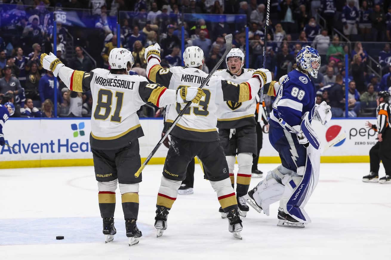 Vegas Golden Knights v Tampa Bay Lightning