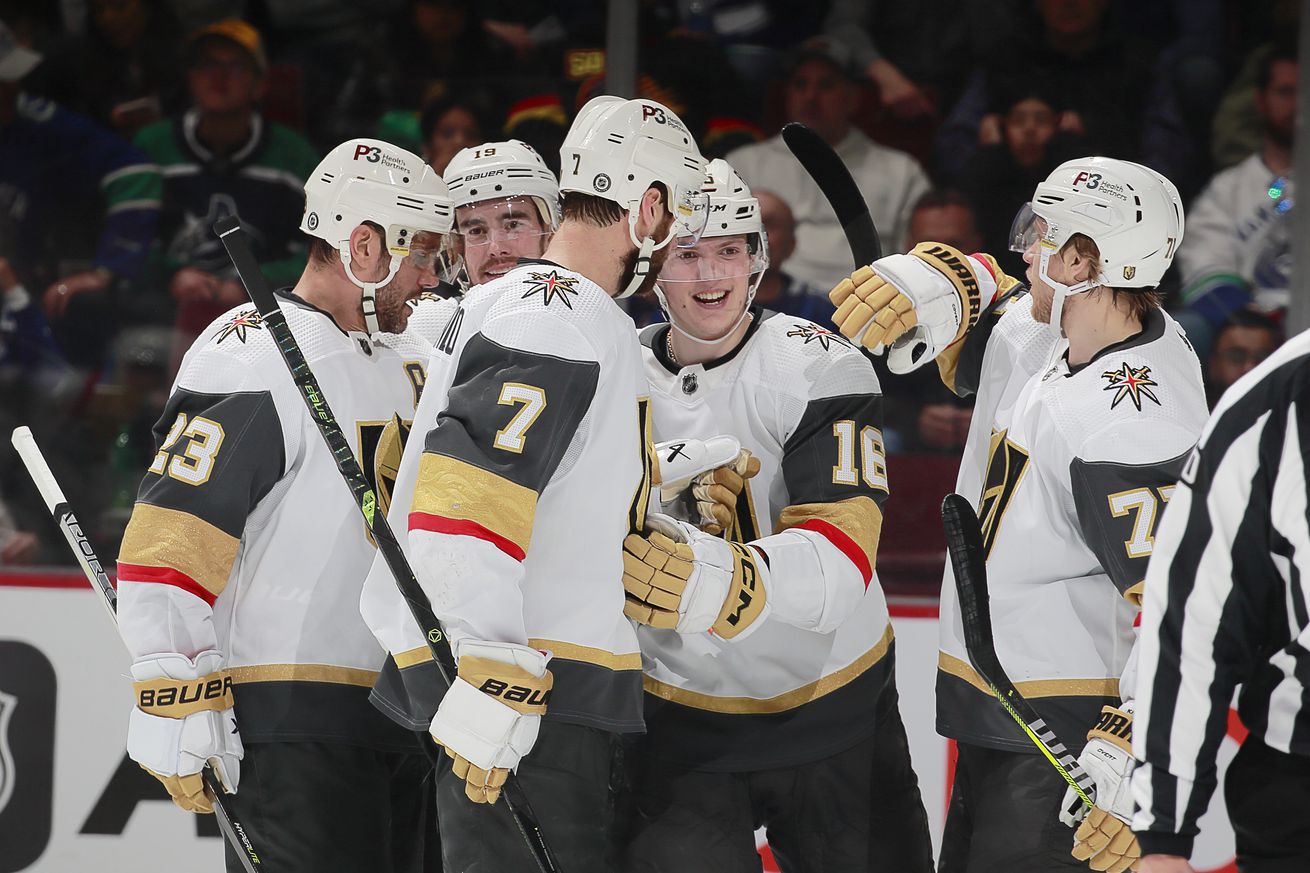 Vegas Golden Knights v Vancouver Canucks