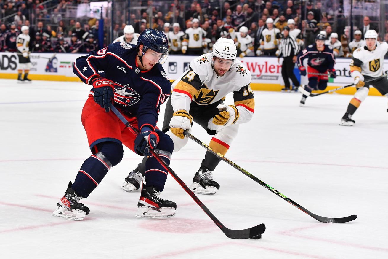 Vegas Golden Knights v Columbus Blue Jackets