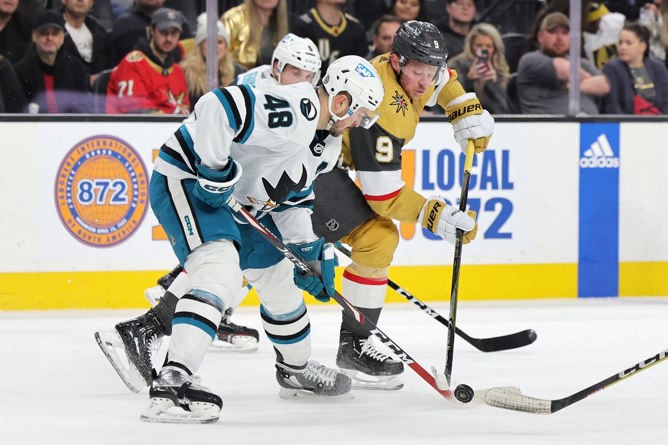 San Jose Sharks v Vegas Golden Knights