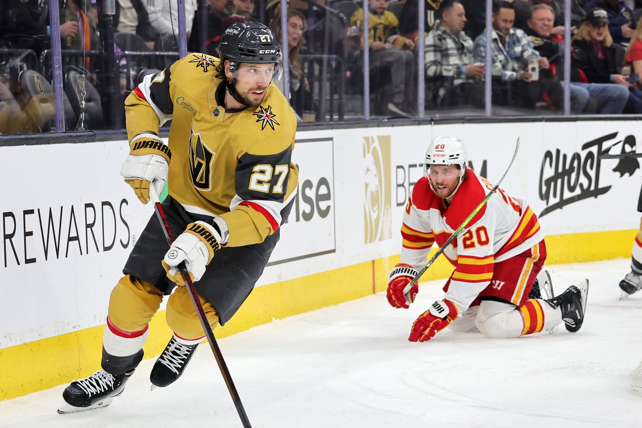Calgary Flames v Vegas Golden Knights