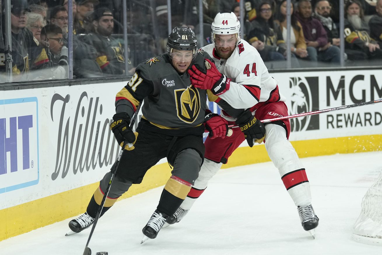 Carolina Hurricanes v Vegas Golden Knights