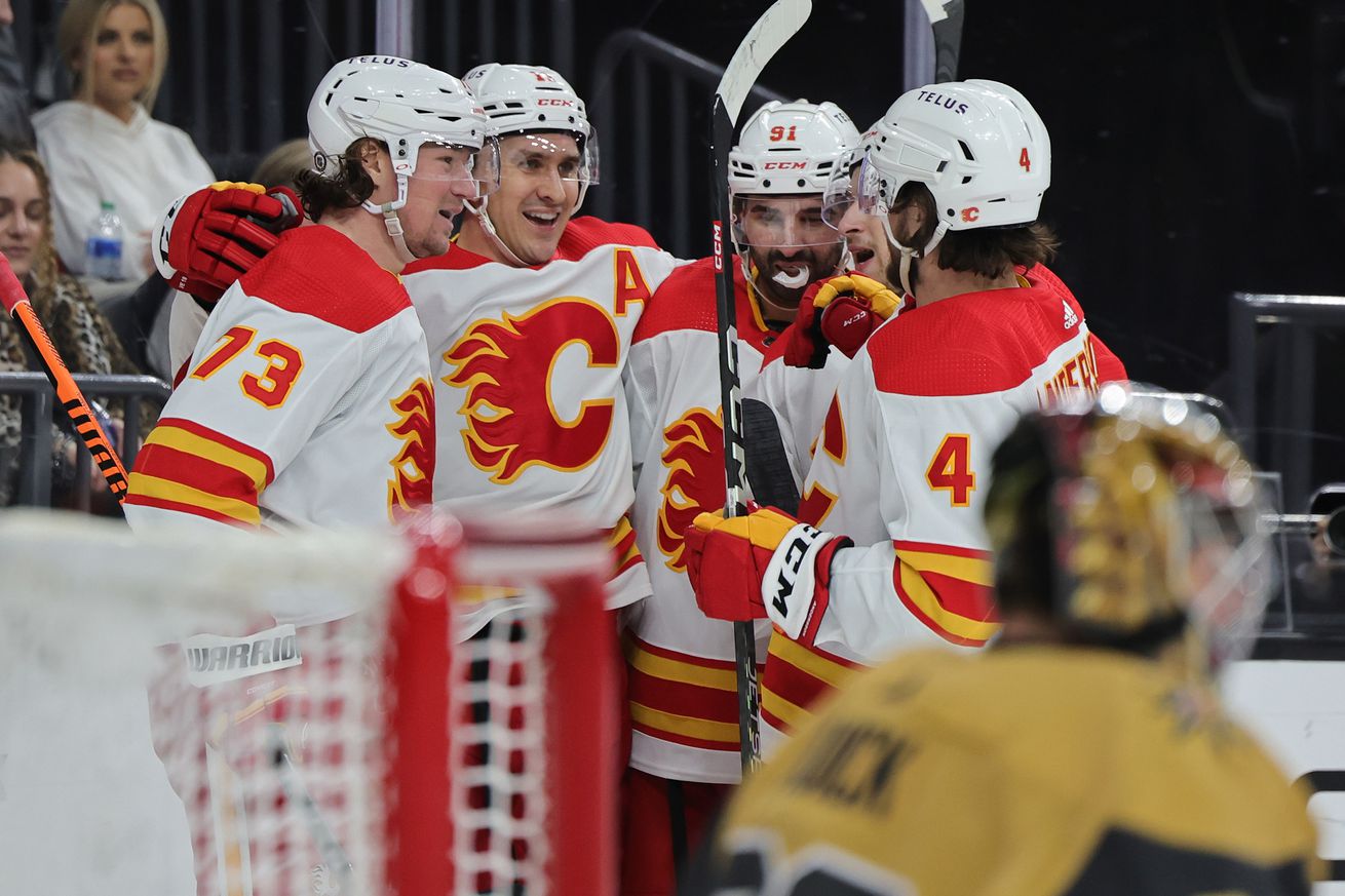 Calgary Flames v Vegas Golden Knights