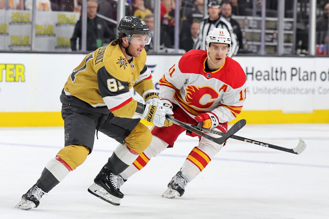 Calgary Flames v Vegas Golden Knights