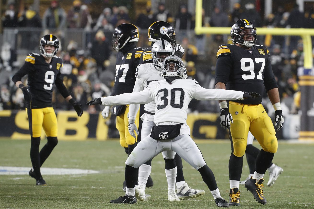 NFL: Las Vegas Raiders at Pittsburgh Steelers