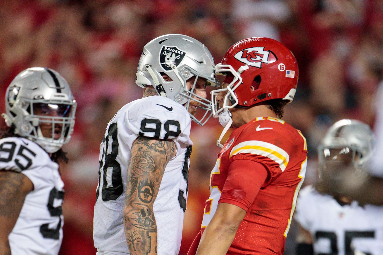 NFL: OCT 10 Raiders at Chiefs