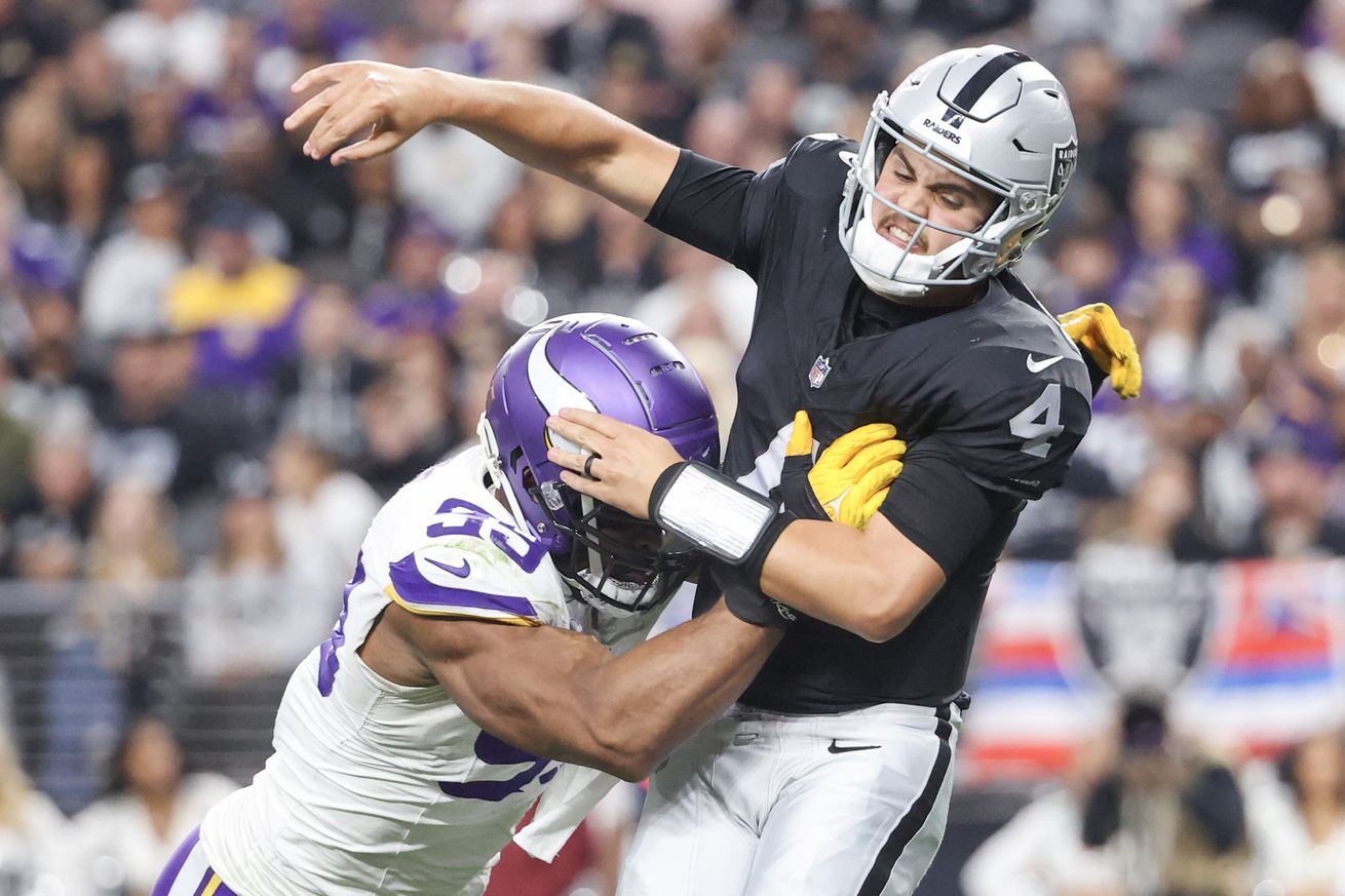Minnesota Vikings v Las Vegas Raiders