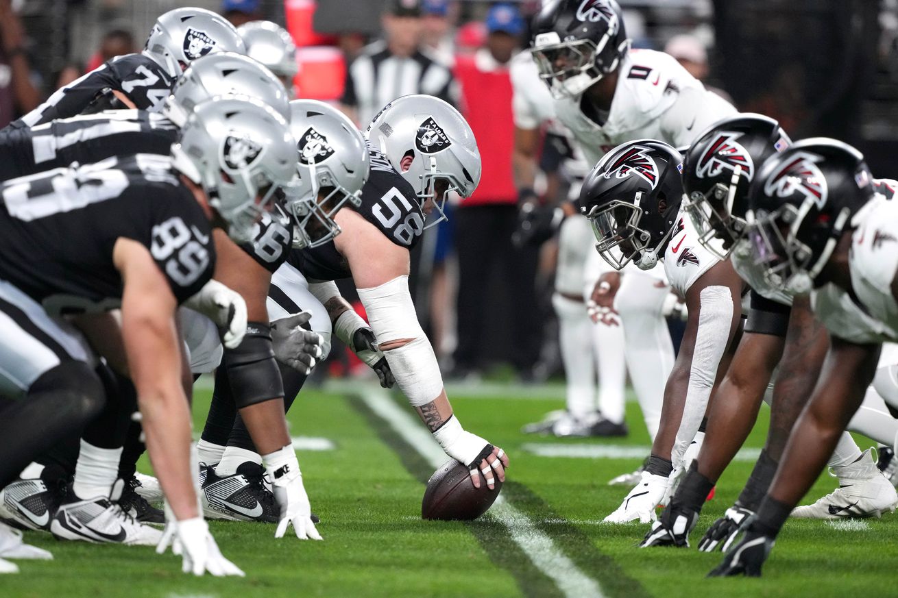 NFL: Atlanta Falcons at Las Vegas Raiders