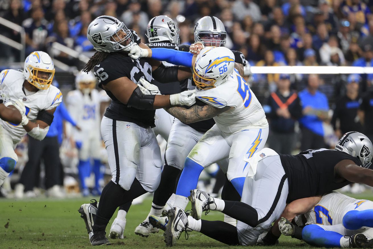 Los Angeles Chargers v Las Vegas Raiders