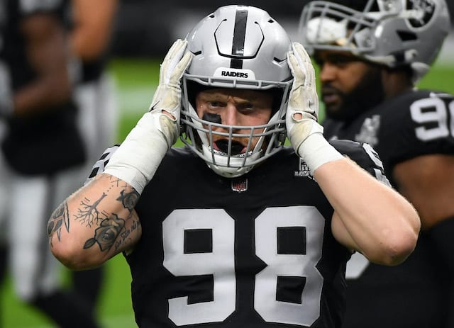 Ethan Miller-Getty Images Maxx Crosby, Raiders