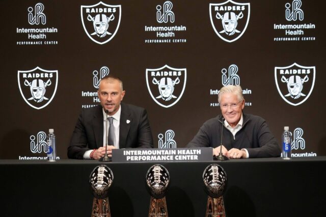 Pete Carroll, John Spytek, Raiders