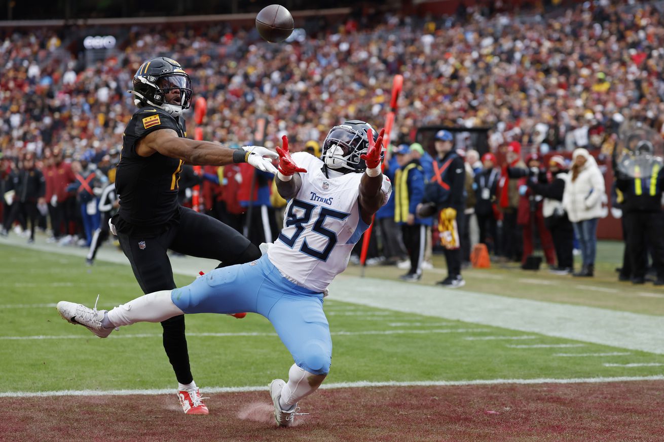 NFL: Tennessee Titans at Washington Commanders